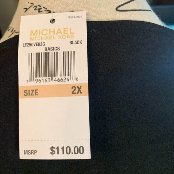Michael Kors Blouse (NWT) 2X - Picture 4 of 11